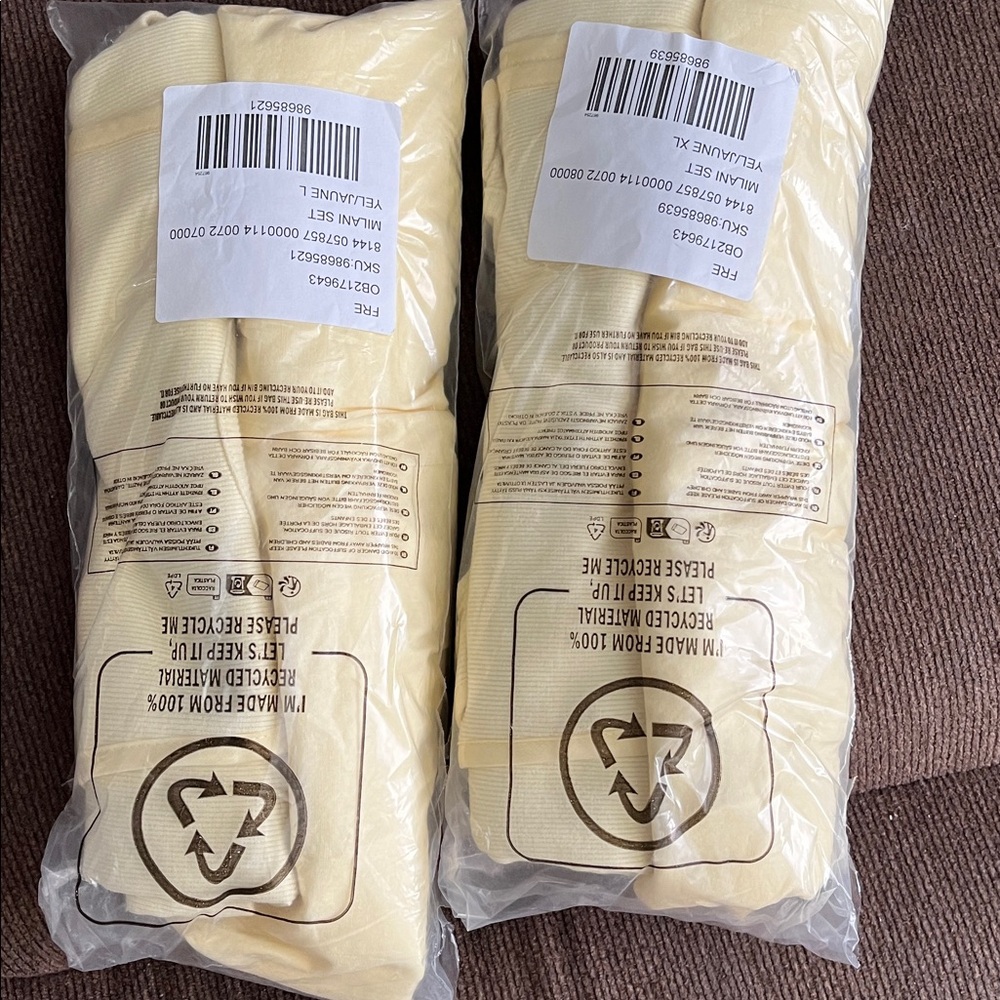 NWT FREE PEOPLE FREE-EST Milani Set | Banana Cream MSRP $68 - Picture 9 of 9